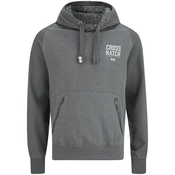 Crosshatch Men's Ozment Borg Lined Hoody - Forged Iron