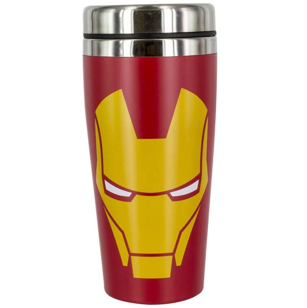 Marvel Iron Man Edelstahl Tasse – Rot