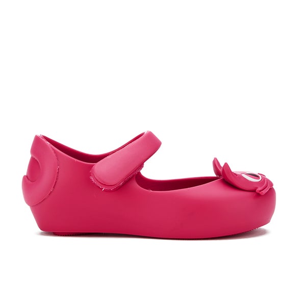 Mini Melissa Toddlers' Ultragirl Kitty 16 Ballet Flats - Bright Pink