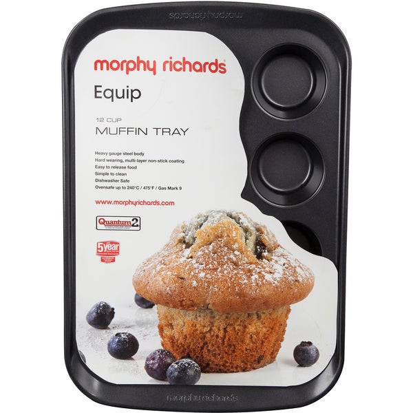 Morphy Richards 970508 12 Cup Muffin Tray
