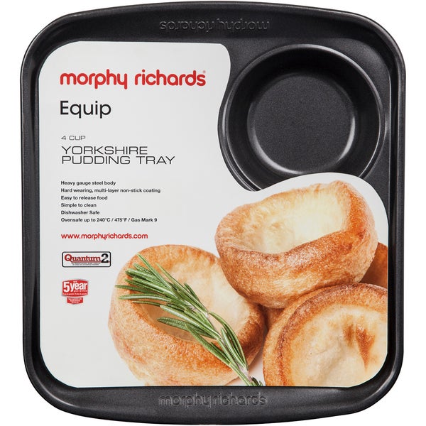 Morphy Richards 970511 4 Cup Yorkshire Pudding Tray