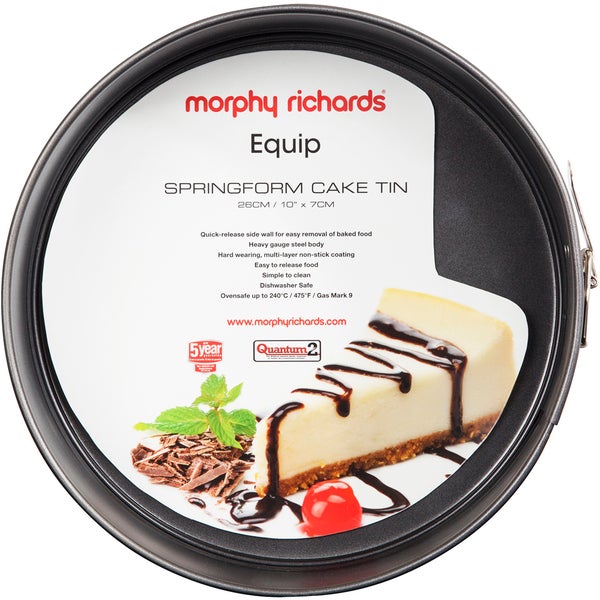 Morphy Richards 970516 10 Inch Springform Cake Tin