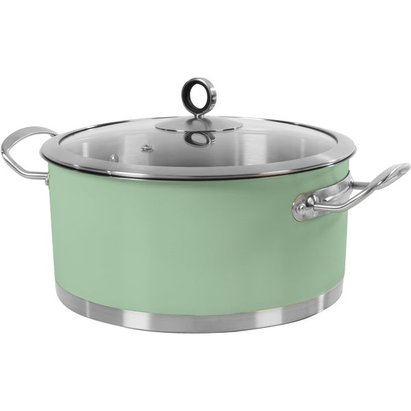 Morphy Richards 973036 Accents 24cm Casserole - Green