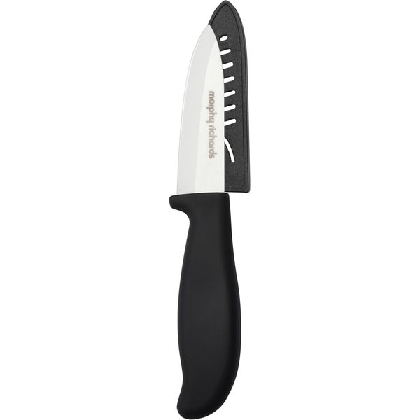Morphy Richards 975001 Accents 3 Inch Ceramic Knife - White