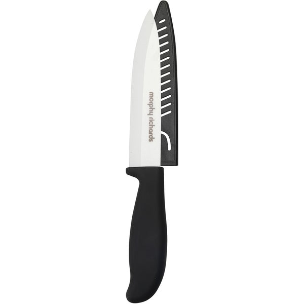 Morphy Richards 975002 Accents 5 Inch Ceramic Knife - White