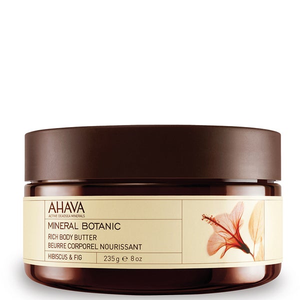 AHAVA Mineral Botanic Rich Body Butter - Hibiscus and Fig