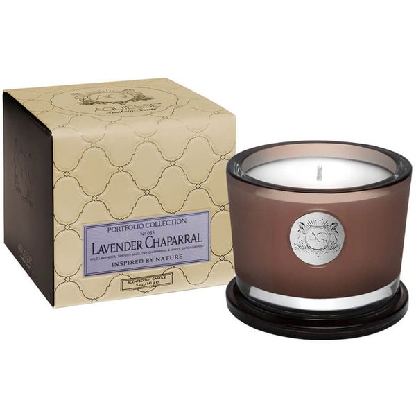 Aquiesse Small Glass Jar Candle - Lavender Chapparal