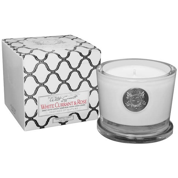 Aquiesse Small Glass Jar Candle - White Currant and Rose