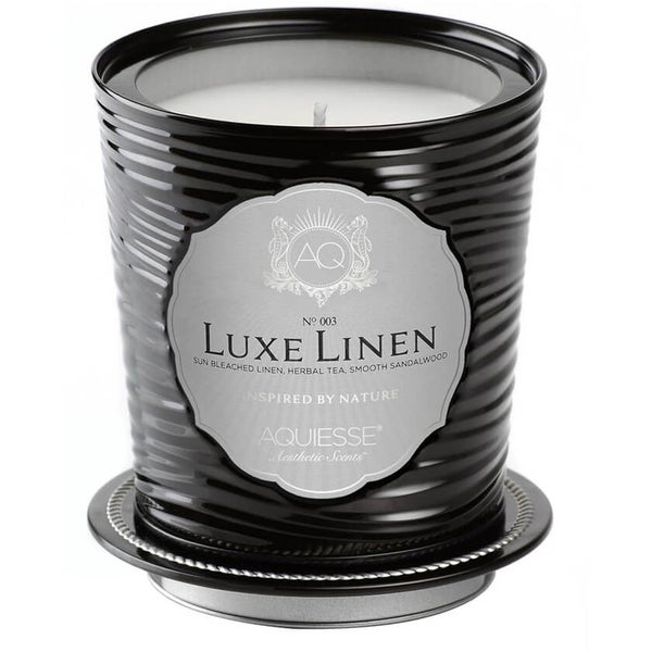 Aquiesse Tin Candle - Luxe Linen