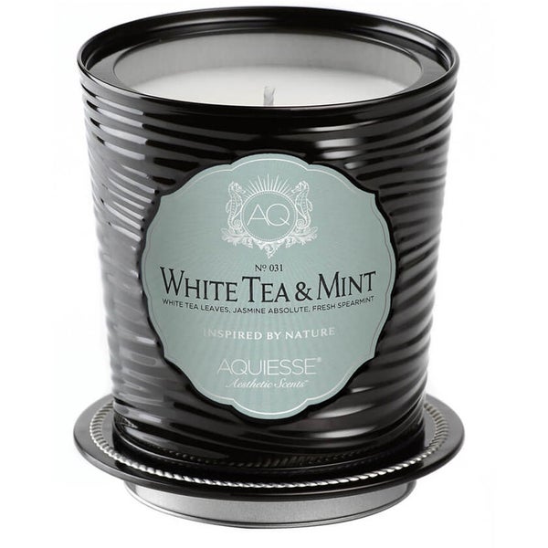 Aquiesse Tin Candle - White Tea and Mint