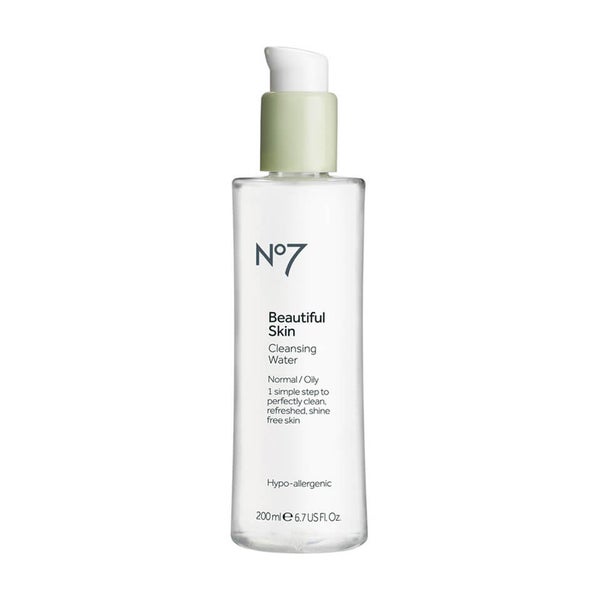 No7 Beautiful Skin Cleansing Water - Normal to Oily