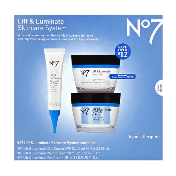 No7 Lift and Luminate Skincare Kit