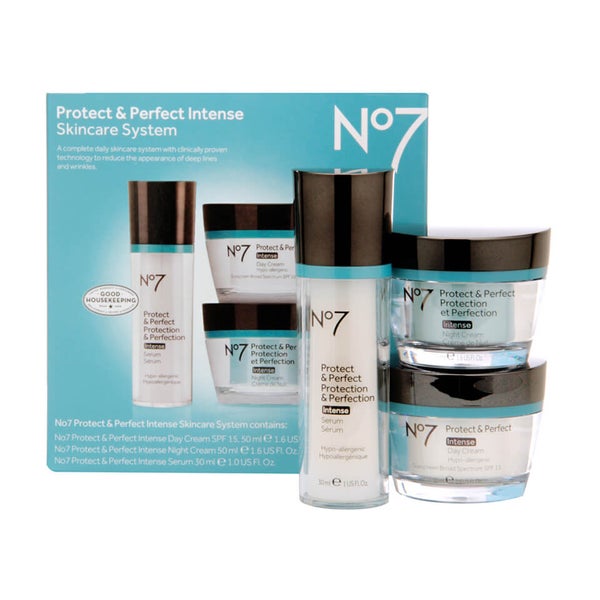 No7 Protect and Perfect Intense Skincare System Kit