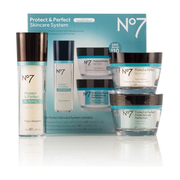 No7 Protect and Perfect Skincare System