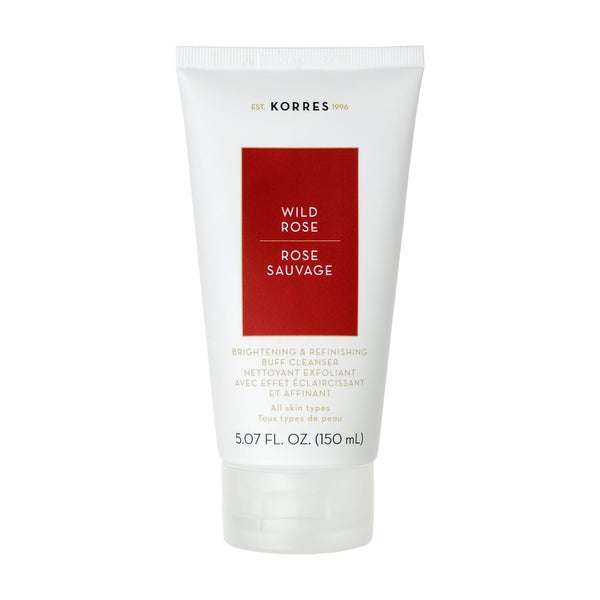 KORRES Wild Rose Daily Brightening and Refining Buff Cleanser