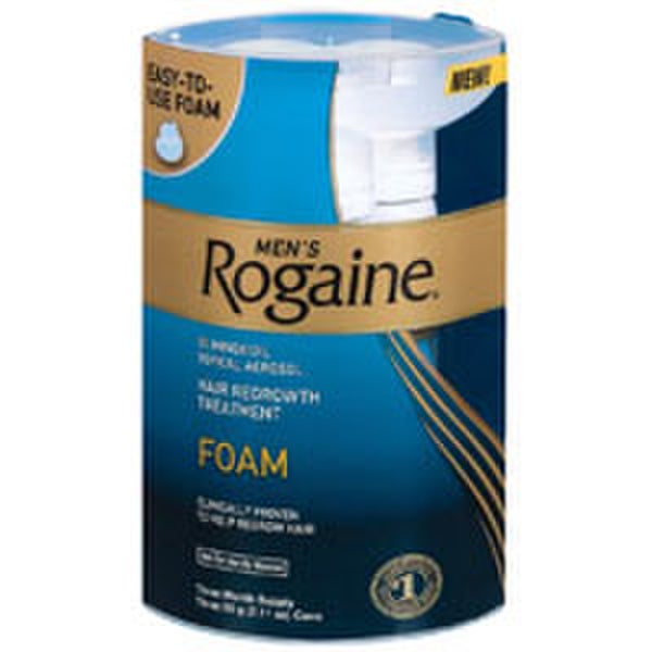 Rogaine Men's Foam Triple Pack