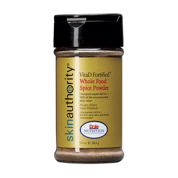Skin Authority VitaD Fortified Whole Food Spice Powder