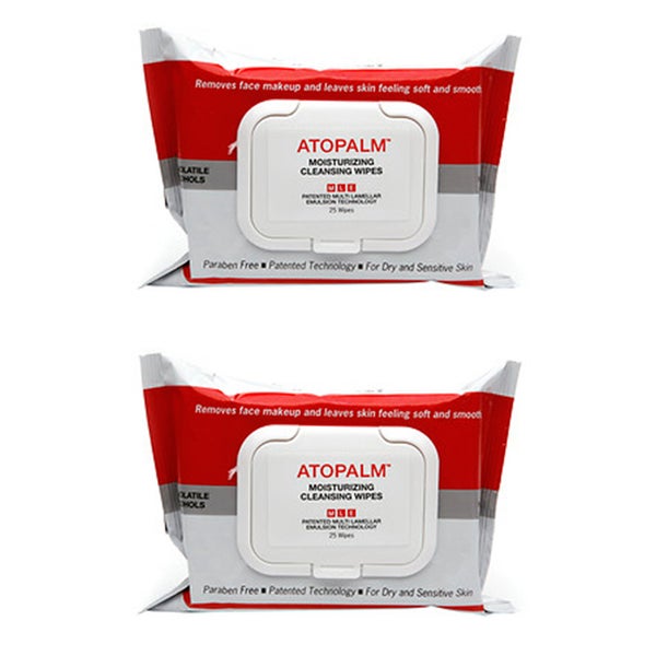 ATOPALM Moisturizing Cleansing Wipes Duo