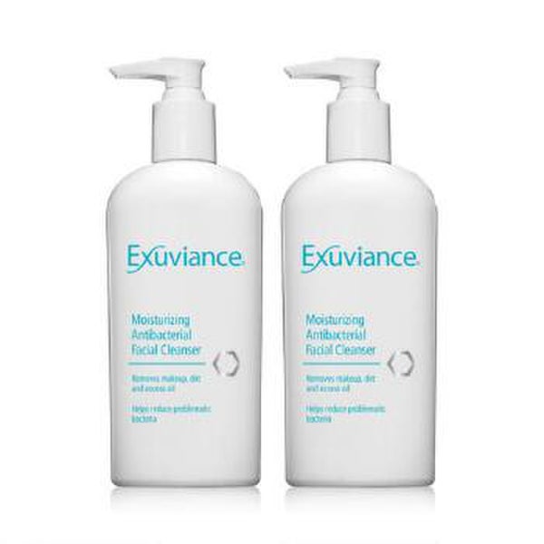 Exuviance Moisturizing Antibacterial Facial Cleanser Duo