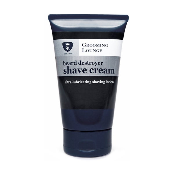 Grooming Lounge Beard Destroyer Shave Cream Travel Size - FREE Gift