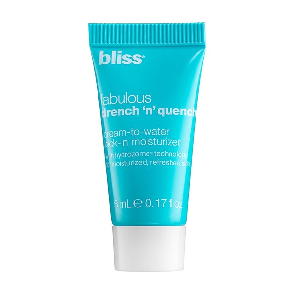 Bliss Fabulous Drench N Quench Cream-to-Water Lock-In Moisturizer - FREE Gift