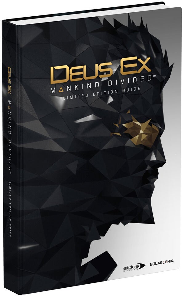 Deus Ex: Mankind Divided - Limited Edition Hardback Guide