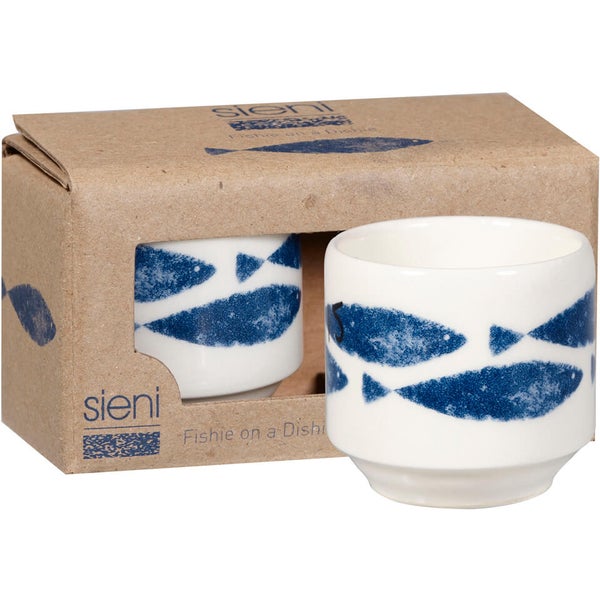 Sieni Fishie on a Dishie Egg Cup Set Gift Box