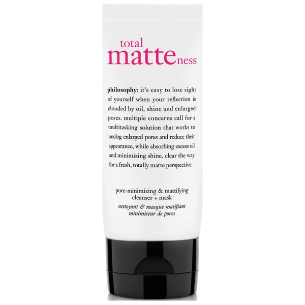philosophy Total Matteness Pore-Minimizing Cleanser + Mask 150ml