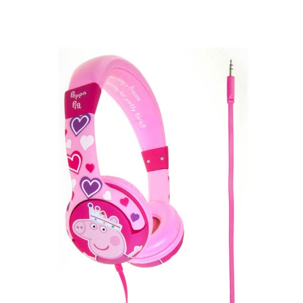 Peppa Pig Children's On-Ear Headphones - Princess Pepper
