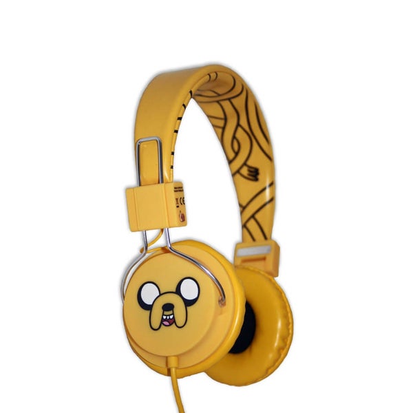 Adventure Time Jake and Finn Jake The Dog Folding On-Ear Headphones