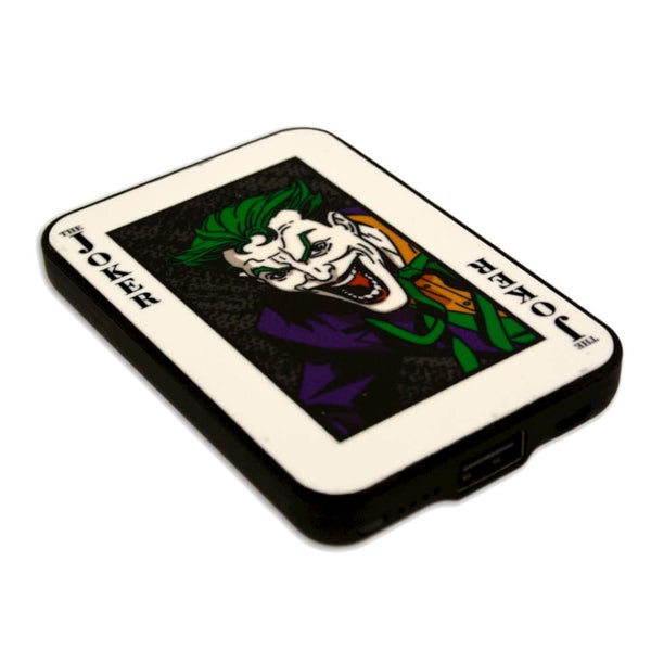 Batman The Joker Credit Card Sized Power Bank (5000mAh)