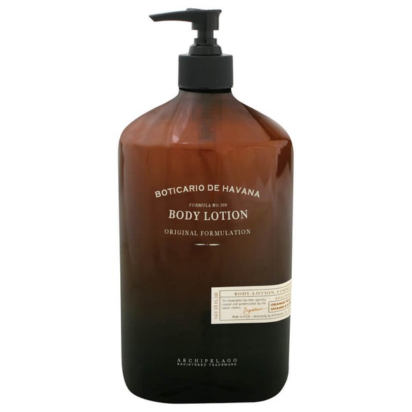 Archipelago Botanicals Boticario de Havana Body Lotion LOOKFANTASTIC