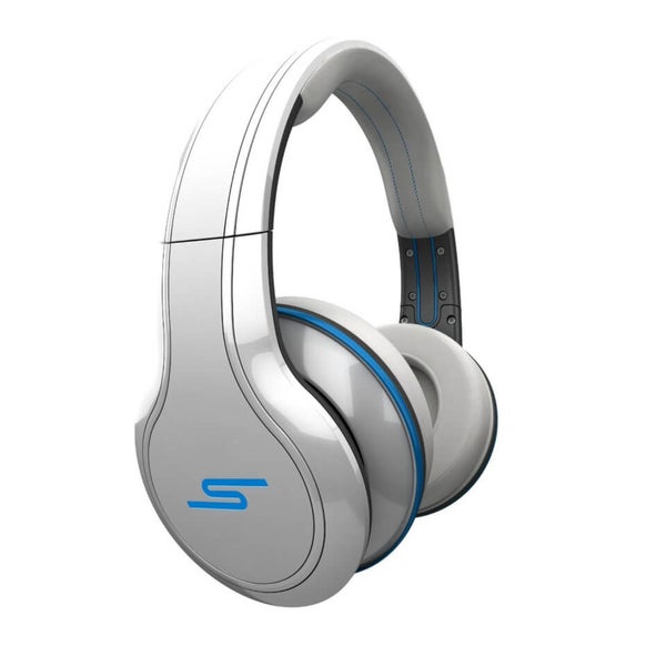 SMS Audio by 50 Cent: Street Over Ear Headphones (Passive Noise Cancellation) - White