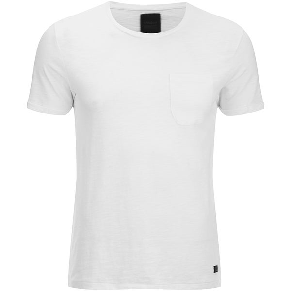 T-Shirt Homme Produkt Slub -Blanc