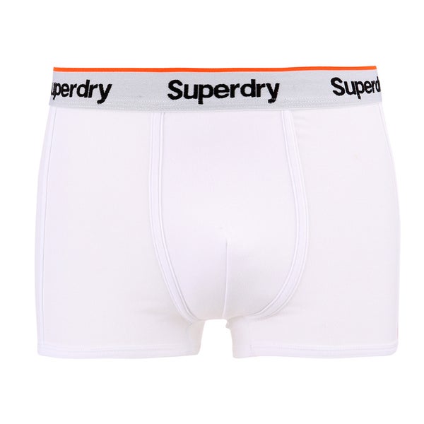 Superdry Men's Orange Label Triple Pack Boxers - Optic White