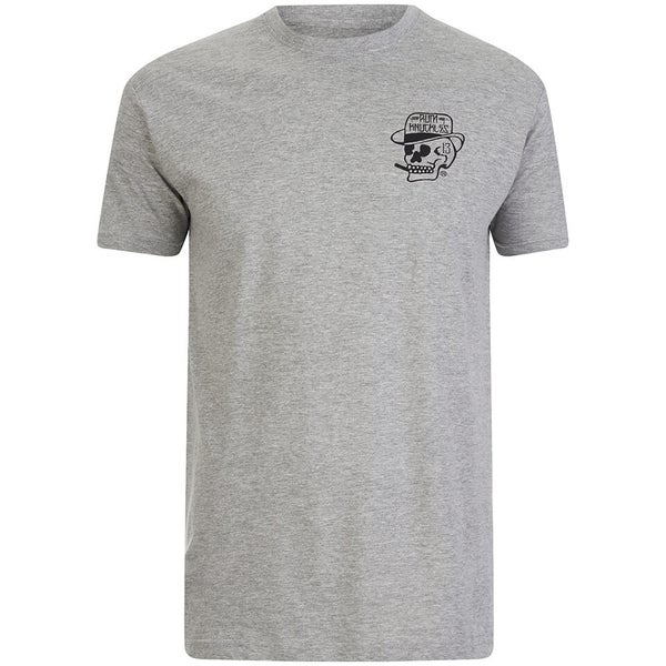 Rum Knuckles Men's Classic Logo T-Shirt - Grey