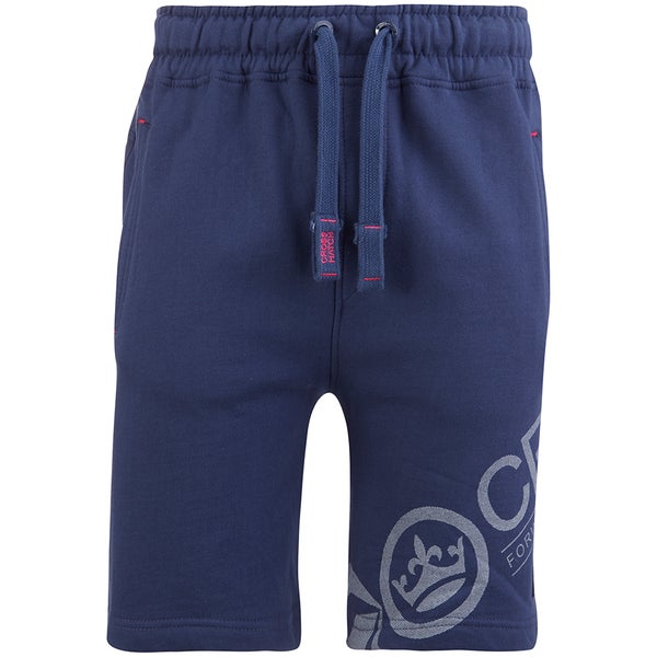 Shorts Pacific Crosshatch -Bleu