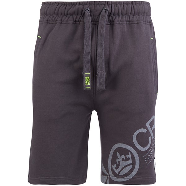Crosshatch Men's Pacific Jog Shorts - Magnet