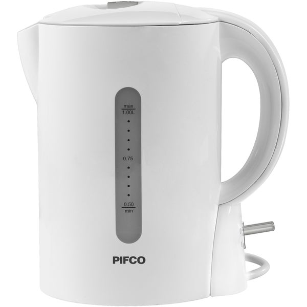 Pifco P10002S 1L Jug Kettle - White