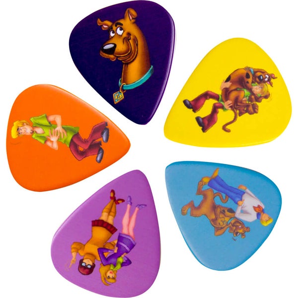 Scooby-Doo! Scooby and the Gang Guitar Plectrums (Set of 5)