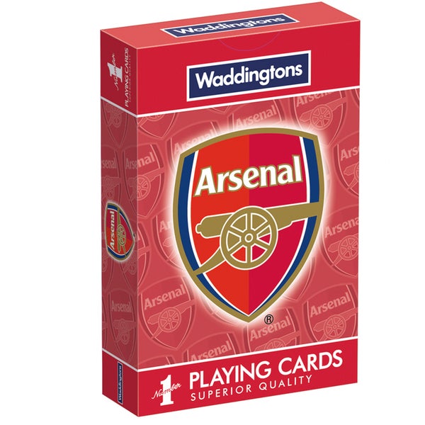 Waddingtons Number 1 Playing Cards - Arsenal F.C Edition