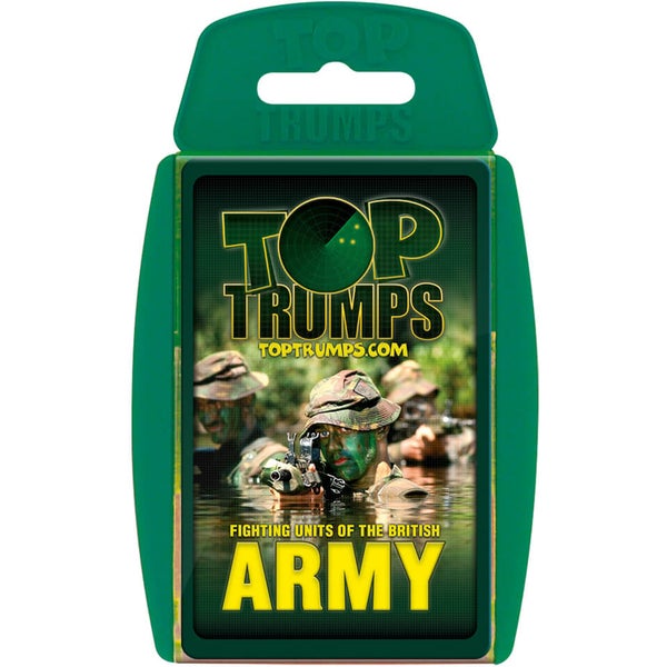 Classic Top Trumps - British Army Fighting Forces