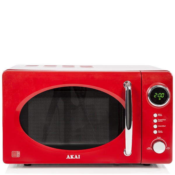 Akai A24006R 700W Digital Microwave - Red