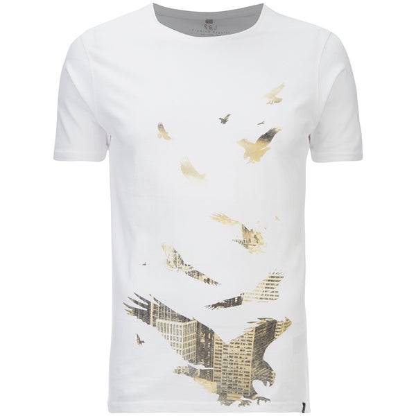 T -Shirt Smith & Jones pour Homme Dodecastle -Blanc