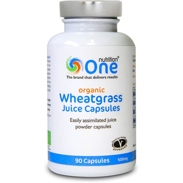 Wheatgrass Juice Capsules 90 Capsules (500mg) LOOKFANTASTIC