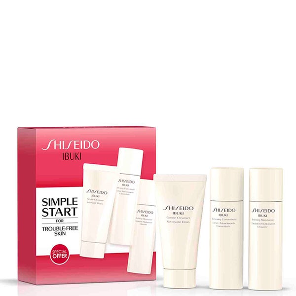Shiseido Ibuki Gentle Cleanser Starter Kit (Worth £33.28)