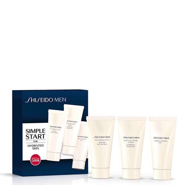 Shiseido Men's Cleansing Foam Starter Kit (Worth £22.72)
