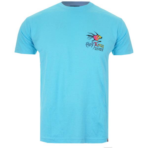 T-Shirt Homme Hot Tuna Rainbow -Bleu