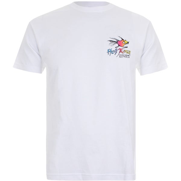 T-Shirt Homme Hot Tuna Rainbow -Blanc