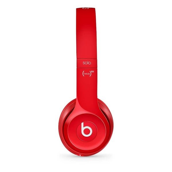 Beats by Dr. Dre: Solo2 On-Ear Headphones - Red (Manufacturer Refurbished)